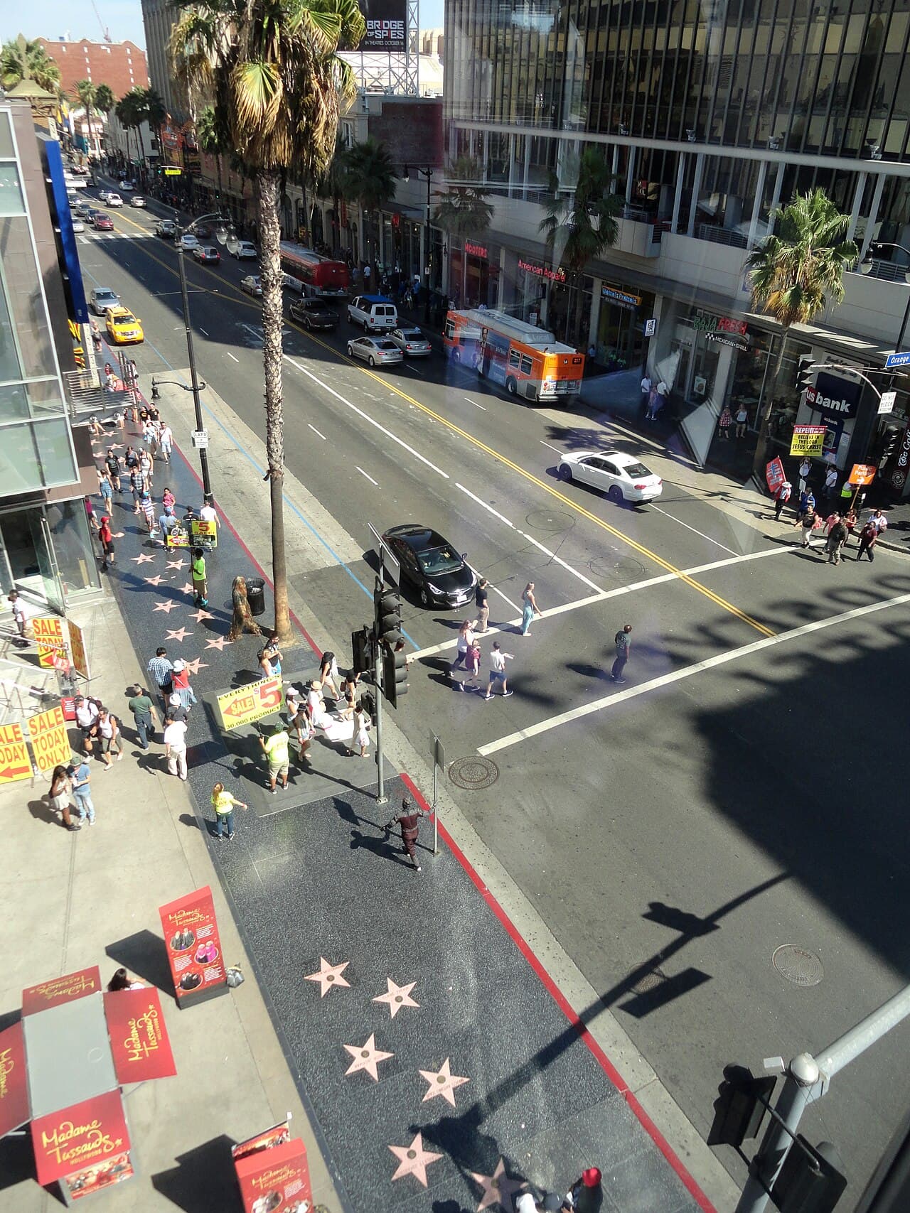 Hollywood Walk of Fame — Walk of Fame, Hollywood Boulevard, Hollywood, Los Angeles, California, USA