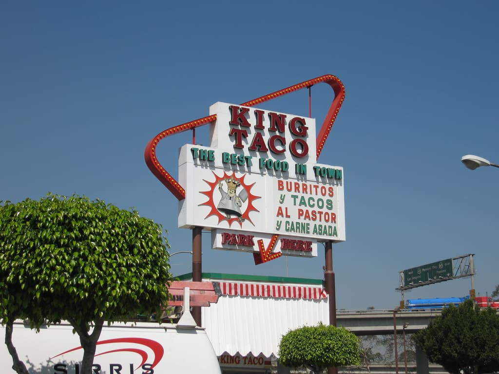 King Taco — King Taco flagship restaurant on 3rd Street in East Los Angeles