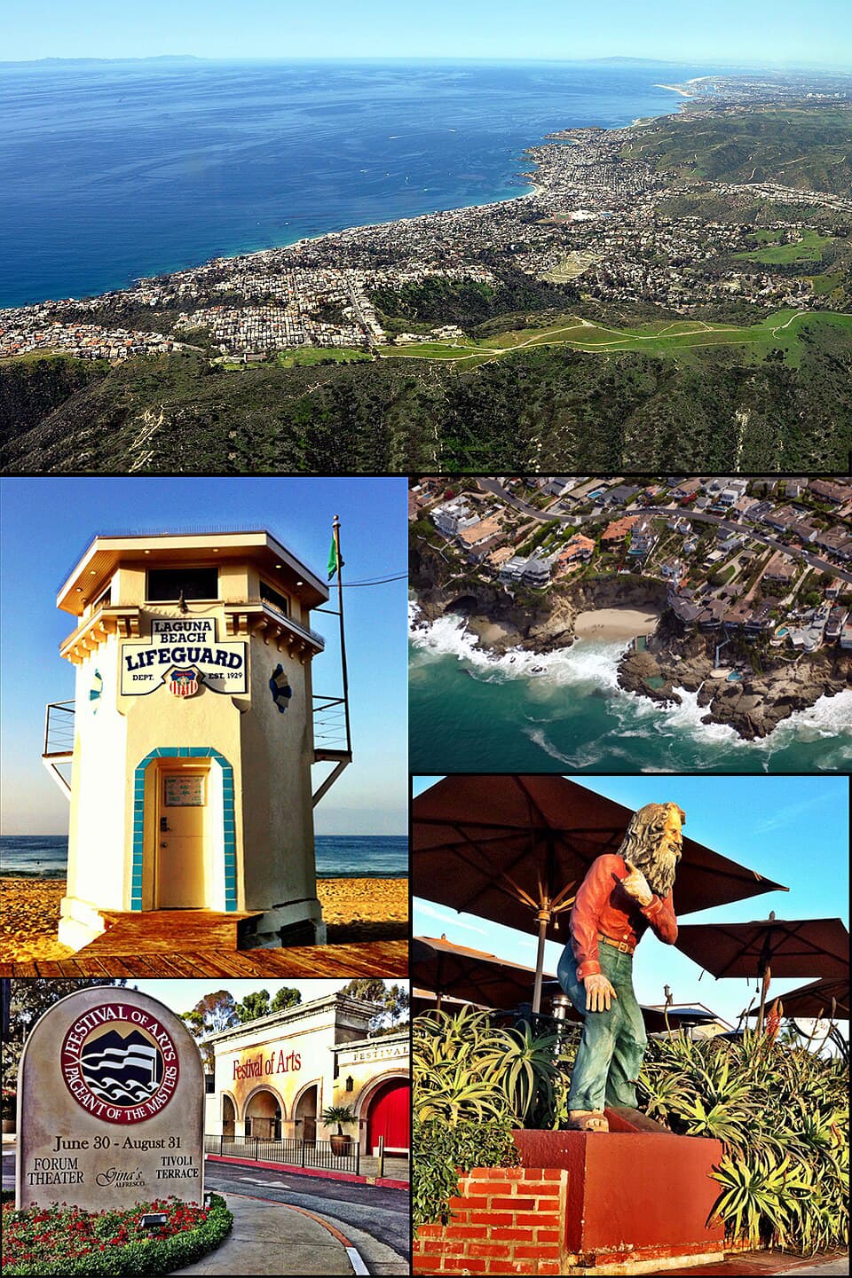 Laguna Beach, California — Montage of Laguna Beach photos on Wikimedia Commons