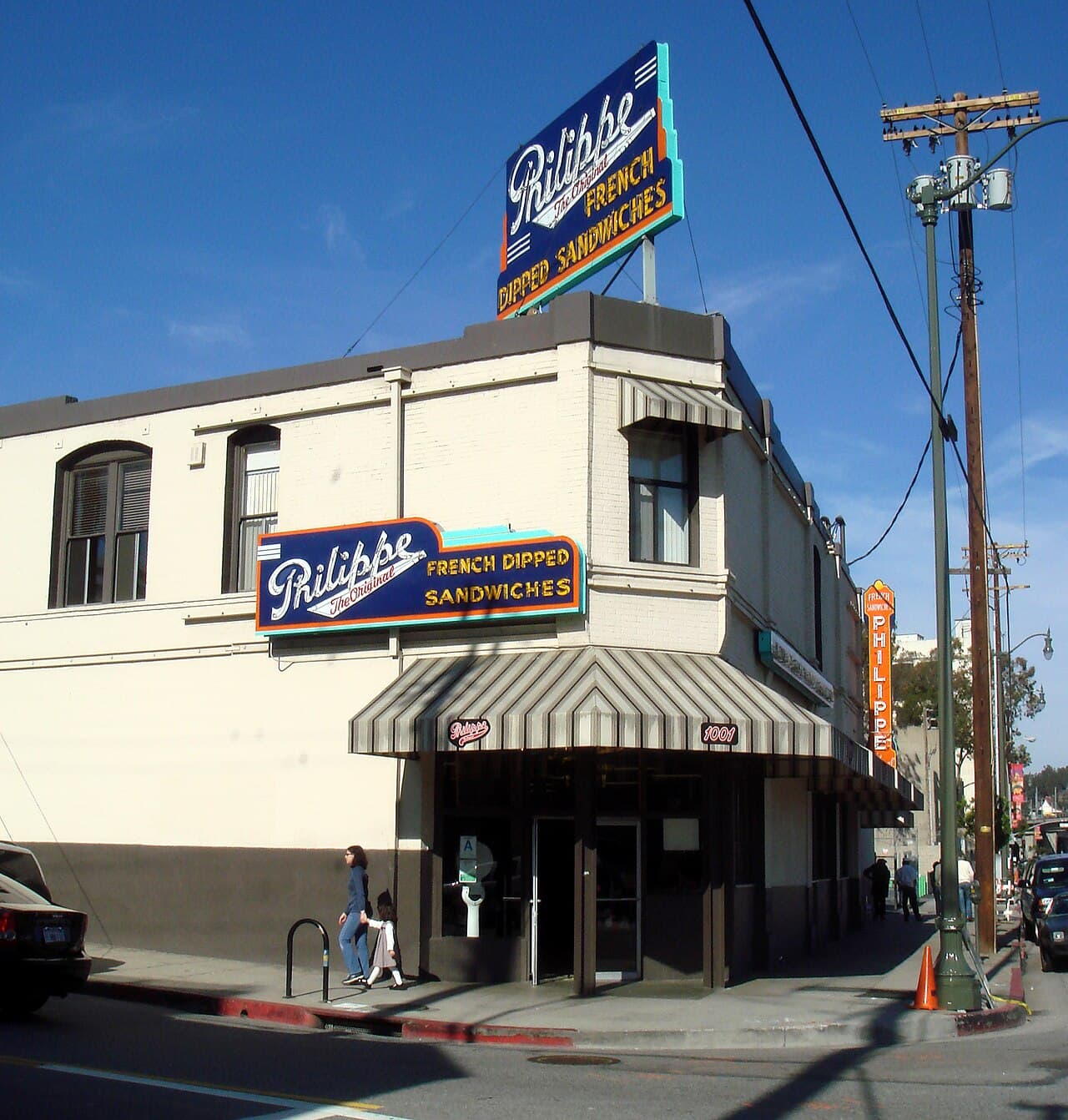 Philippe the Original — Main entrance of Philippe's, Los Angeles
